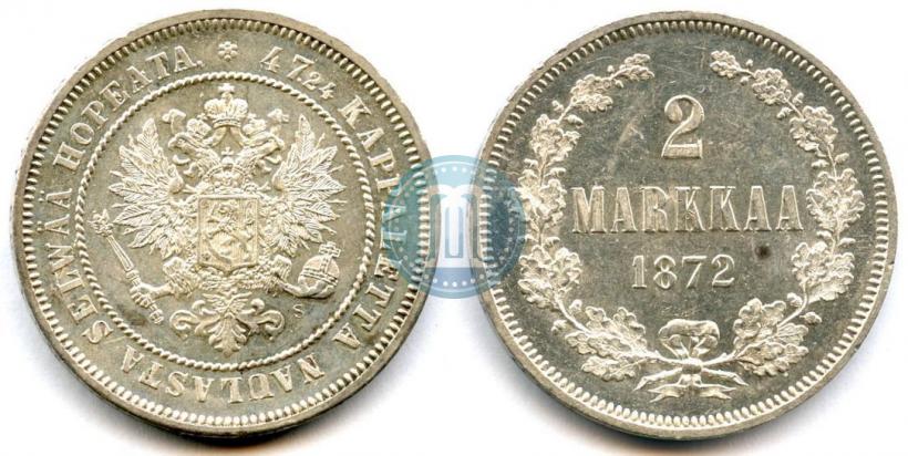 Фото 2 марки 1872 года S 