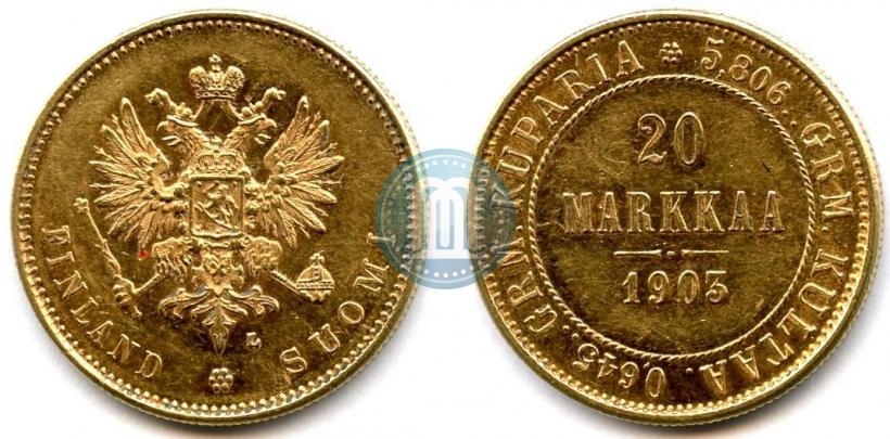 Picture 20 markkaa 1903 year L 