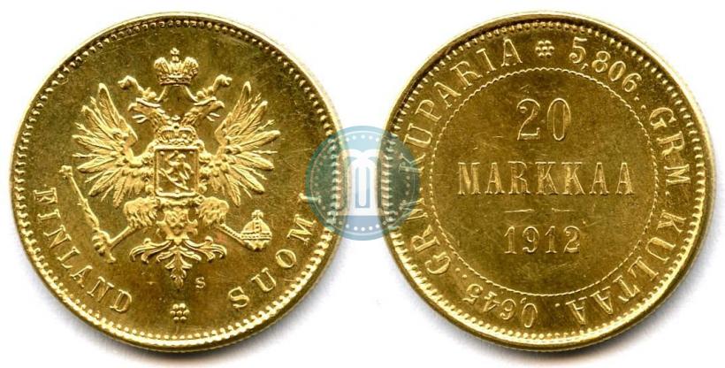 Picture 20 markkaa 1912 year S 