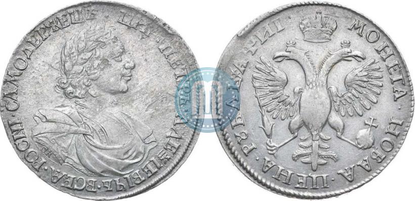 Picture 1 rouble 1718 year OK-L 