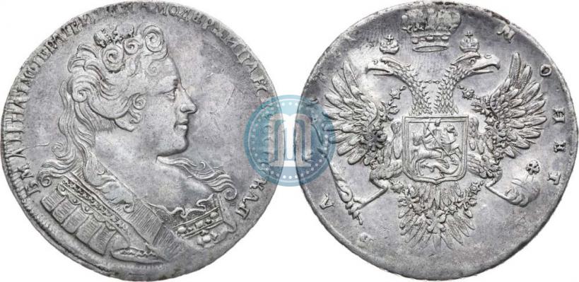 Picture 1 rouble 1731 year  
