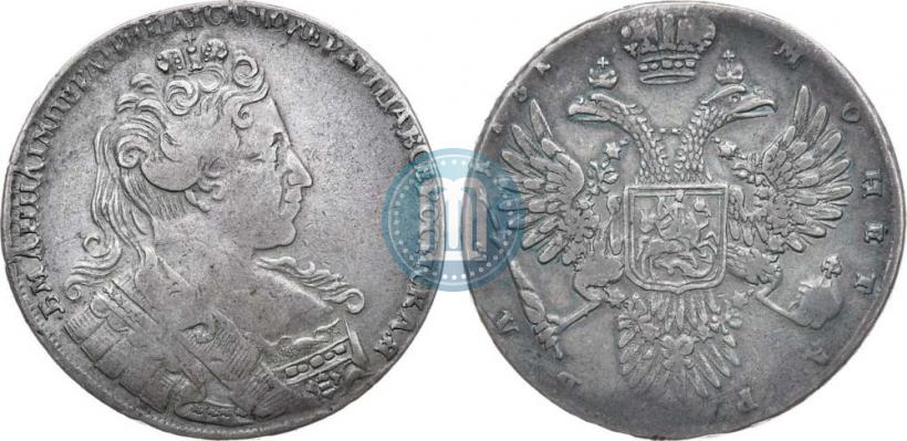 Picture 1 rouble 1731 year  