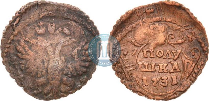 Picture Polushka 1731 year  