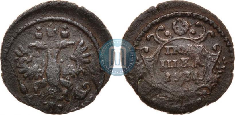 Picture Polushka 1734 year  