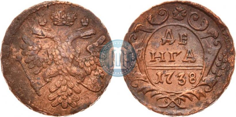 Фото Денга 1738 года  