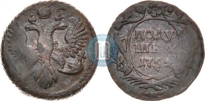 Фото Полушка 1754 года  