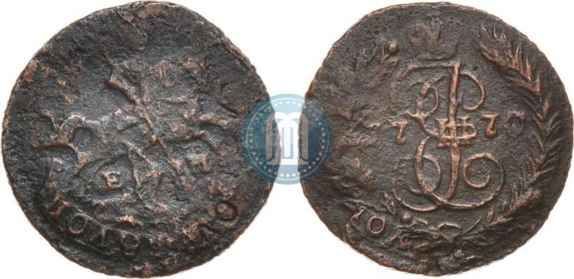 Фото Полушка 1770 года ЕМ 