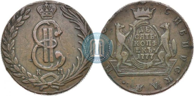 Picture 10 kopecks 1777 year КМ 