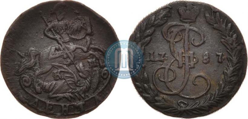 Фото Денга 1787 года КМ 