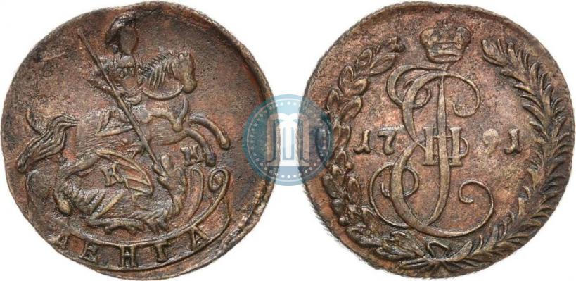 Фото Денга 1791 года КМ 