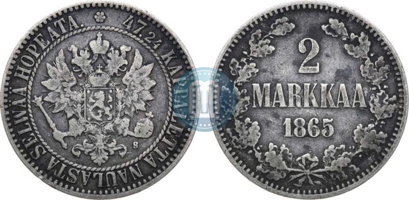 Фото 2 марки 1865 года S 