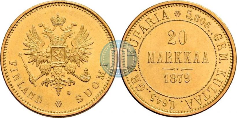 Фото 20 марок 1879 года S 