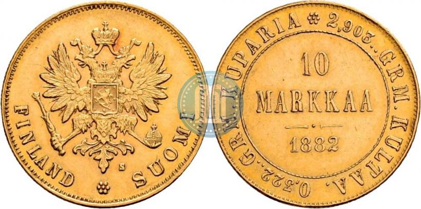 Фото 10 марок 1882 года S 
