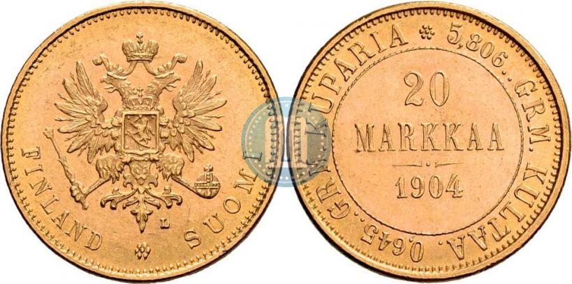 Фото 20 марок 1904 года L 