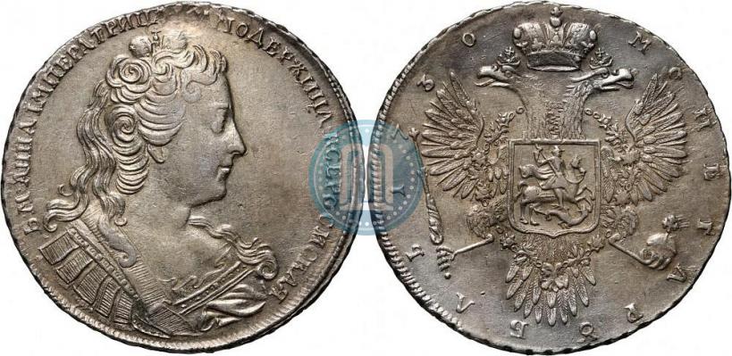 Picture 1 rouble 1730 year  