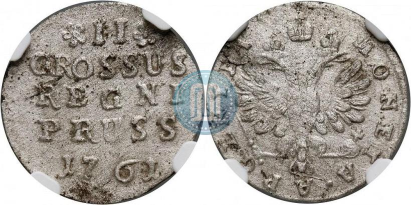 Picture 2 grosze 1761 year  
