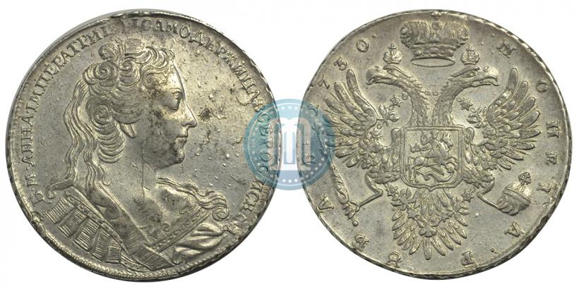 Picture 1 rouble 1730 year  