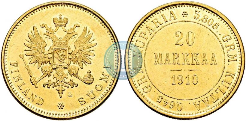 Фото 20 марок 1910 года L 