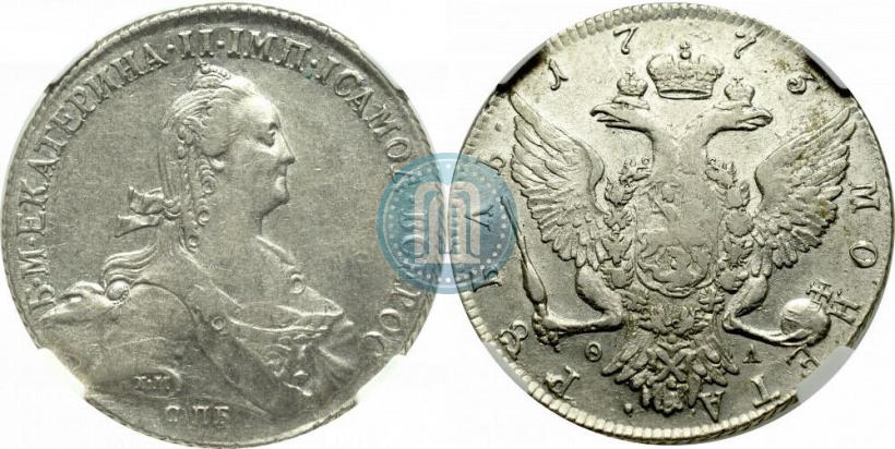 Picture 1 rouble 1773 year СПБ-ЯЧ-Т.И. 