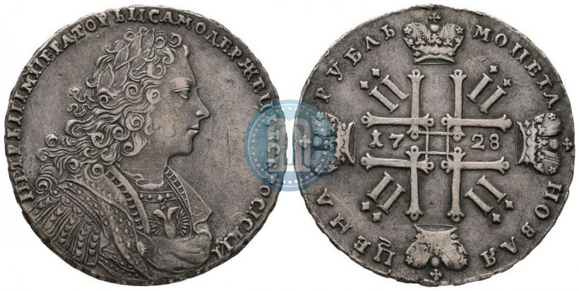 Picture 1 rouble 1728 year  "Type of 1728"