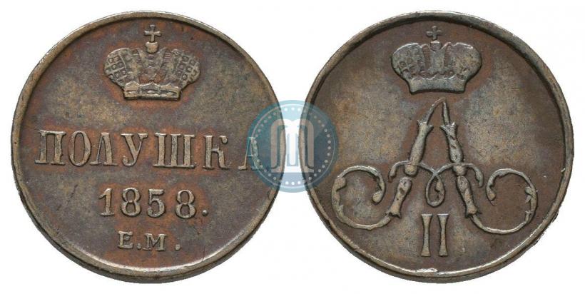 Picture Polushka 1858 year ЕМ 