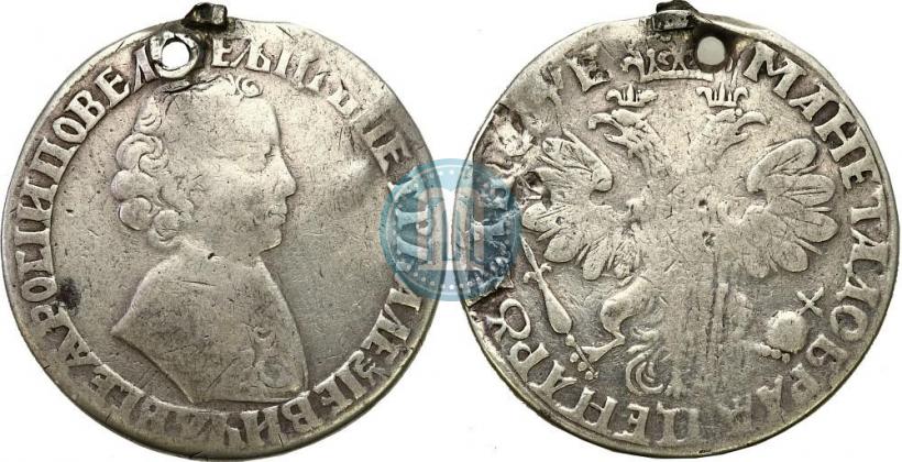Picture 1 rouble 1705 year  