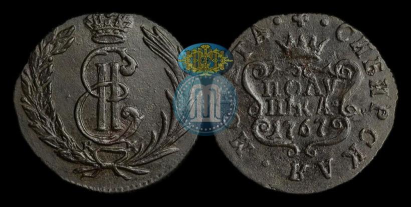 Picture Polushka 1767 year КМ 