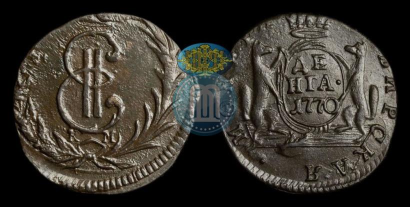 Фото Денга 1770 года КМ 