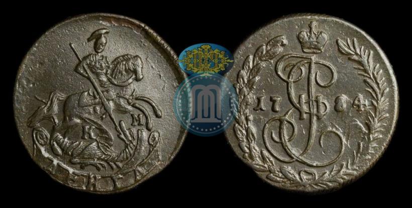 Фото Денга 1784 года КМ 