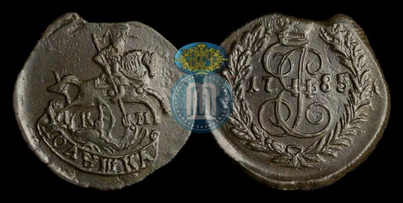 Фото 5 копеек 1788 года ЕМ 