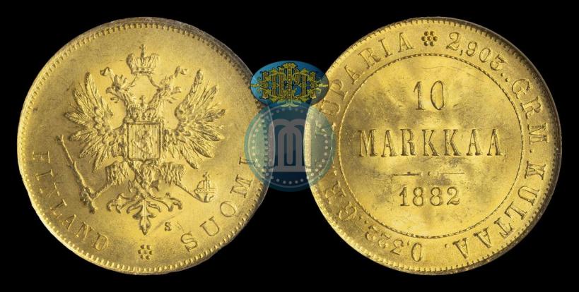 Фото 10 марок 1882 года S 