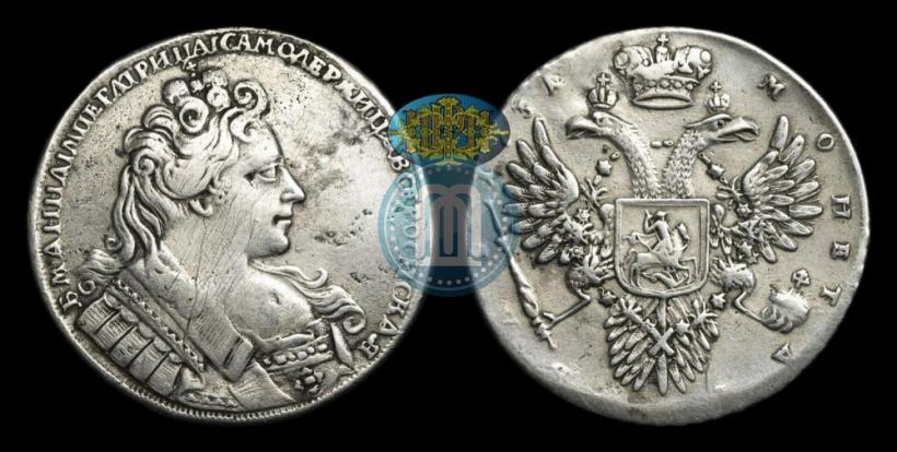 Picture 1 rouble 1731 year  