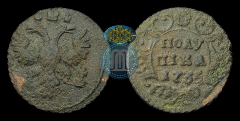 Picture Polushka 1735 year  