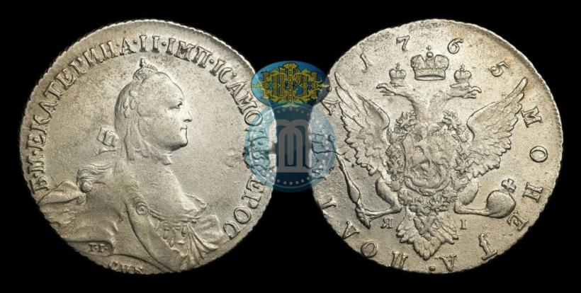 Фото Полтина 1765 года СПБ-ЯI 