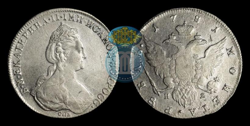 Picture 1 rouble 1781 year СПБ-ИЗ 