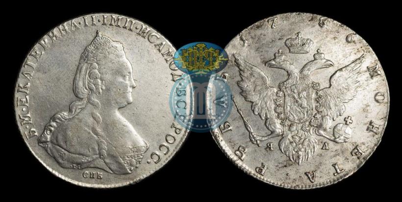 Picture 1 rouble 1786 year СПБ-ЯА 