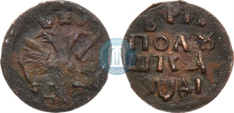 Фото Полушка 1719 года НД 