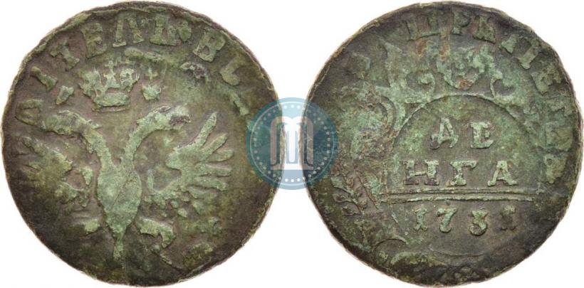 Фото Денга 1731 года  