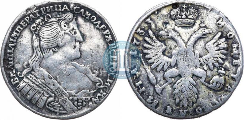 Picture Poltina 1733 year  