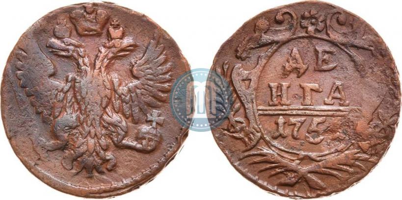Фото Денга 1751 года  