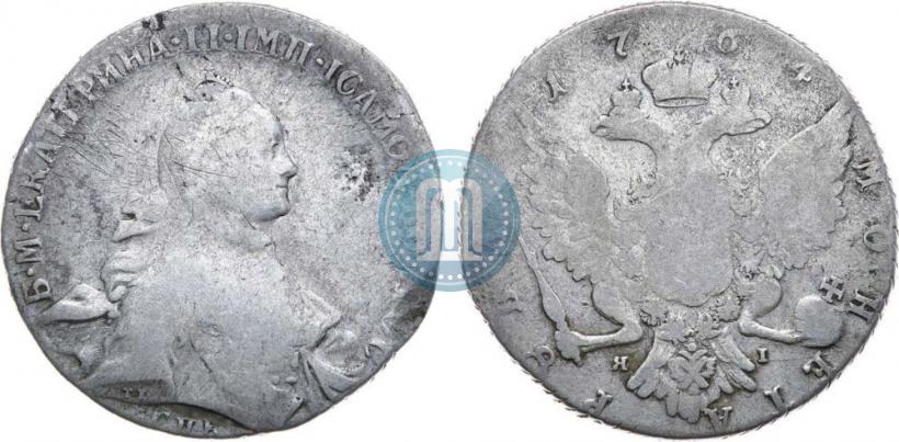 Picture 1 rouble 1764 year СПБ-ЯI 