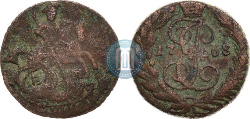 Фото Полушка 1768 года ЕМ 