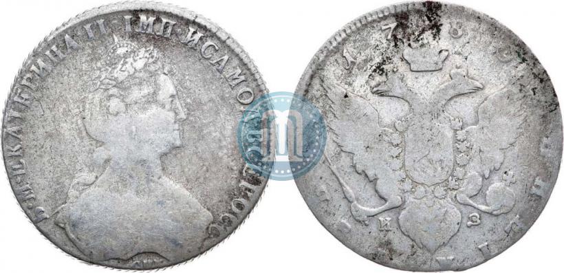 Picture 1 rouble 1780 year СПБ-ИЗ 