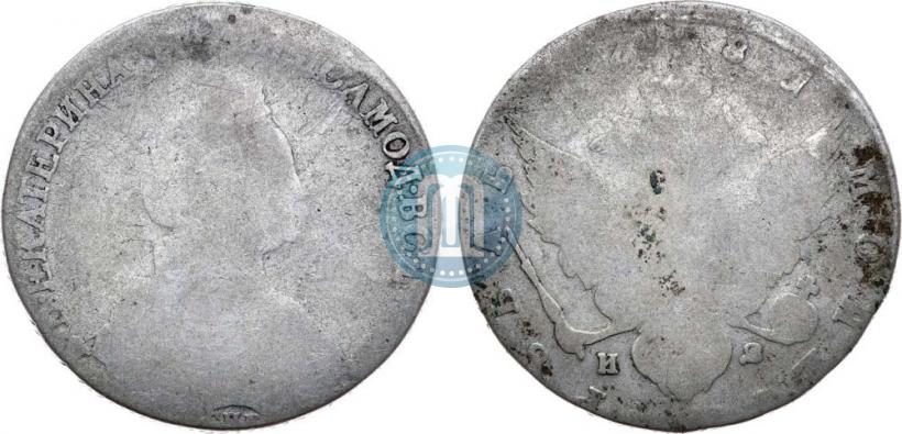 Picture 1 rouble 1781 year СПБ-ИЗ 