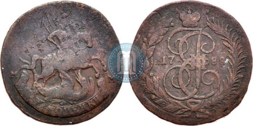 Picture 2 kopecks 1788 year ММ 