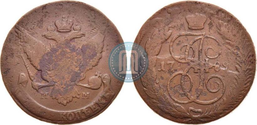 Picture 5 kopecks 1789 year ММ 
