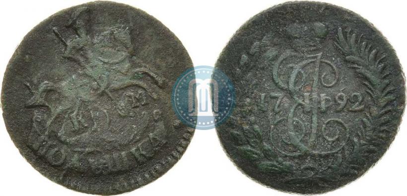 Picture Polushka 1792 year КМ 