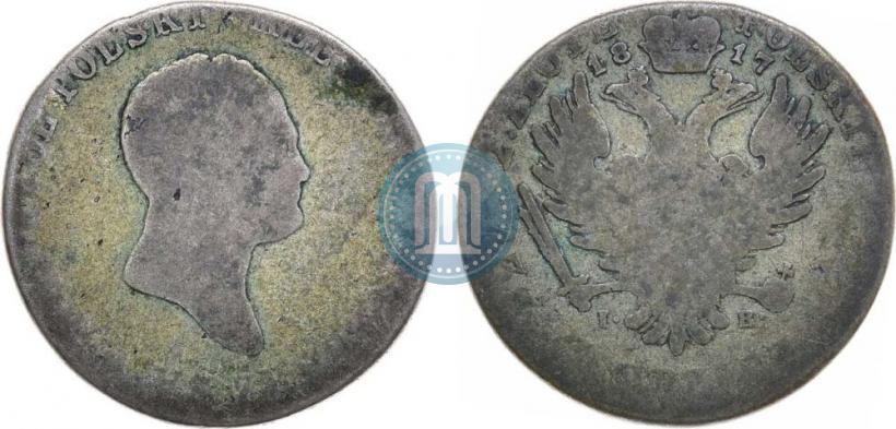Picture 2 złote 1817 year IB 