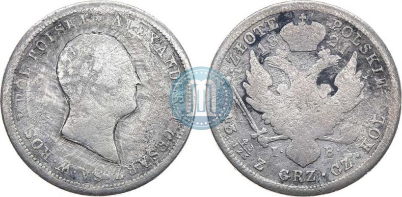 Picture 2 złote 1821 year IB 