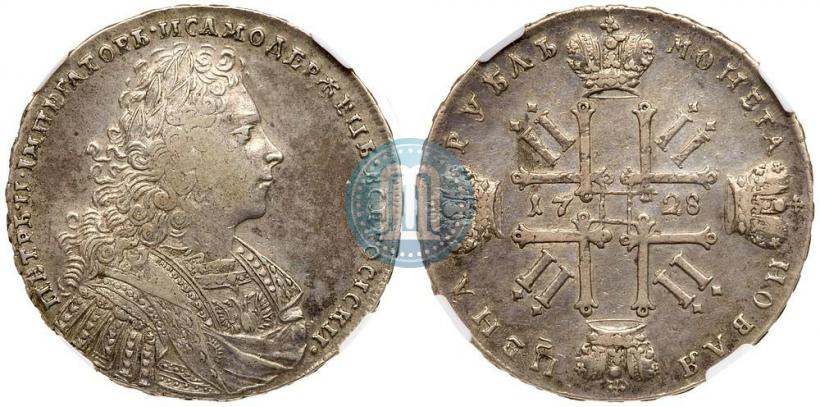 Picture 1 rouble 1728 year  "Type of 1728"